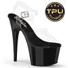 Pleaser - ADORE708PREM Sandale à bride à la cheville - Transparent Product image